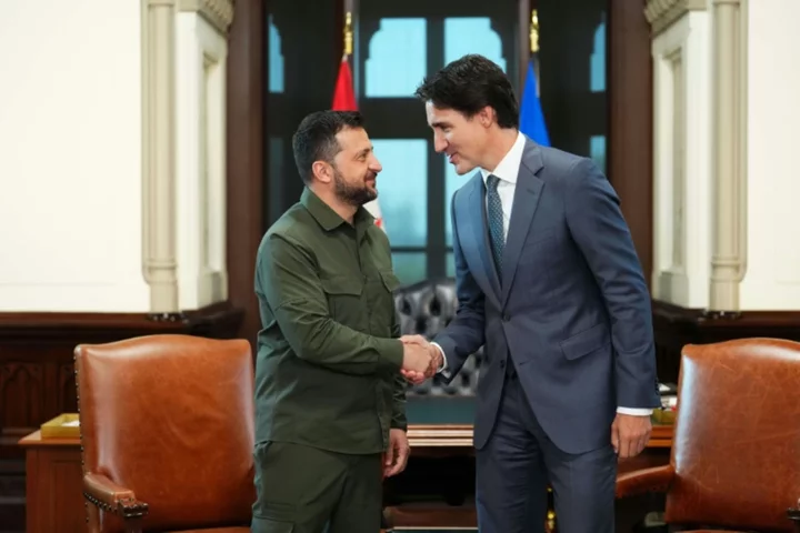 Ukraine's Zelensky bolsters war support in Canada trip