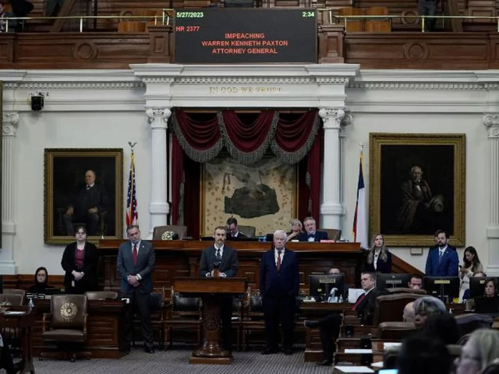 Texas House of Representatives votes to impeach Attorney General Ken Paxton