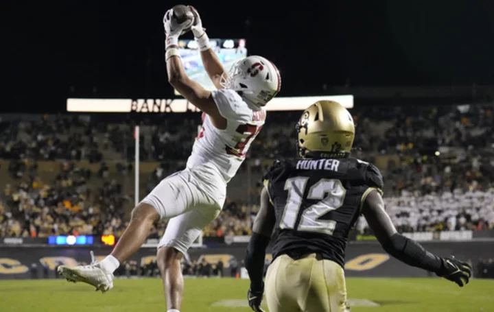 Stanford rallies from 29-point deficit, beats Colorado 46-43 in 2nd overtime on Karty field goal