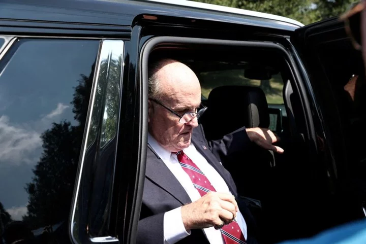 US judge orders Giuliani to pay fines in Georgia-related defamation case -court filing