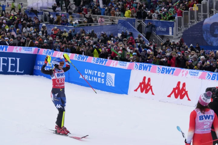 Mikaela Shiffrin wins World Cup slalom in Killington for record-extending 90th career win