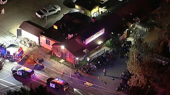 It began like any normal night at historic biker bar Cook’s Corner. It ended with a mass shooting