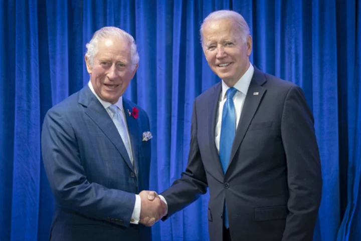 Ukraine and the environment will top the agenda when Biden meets UK politicians and royalty