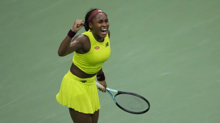 Coco Gauff tops Karolina Muchova to reach the US Open final. The match was delayed by a protest