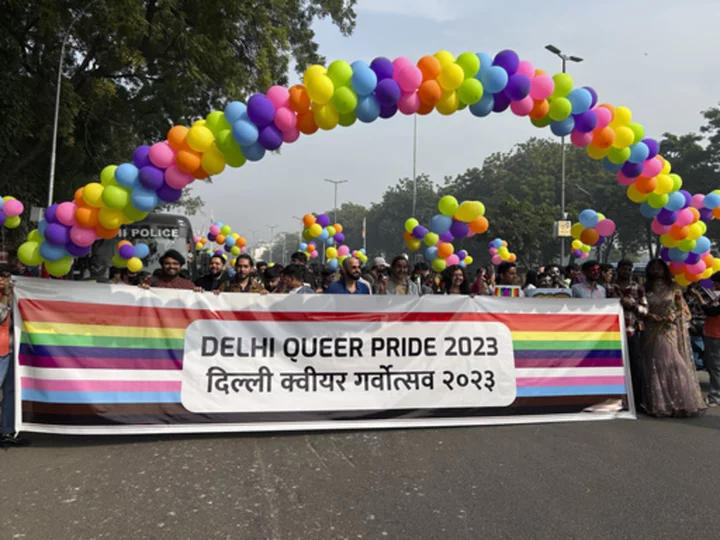 India's LGBTQ+ community holds pride march, raises concerns over country's restrictive laws