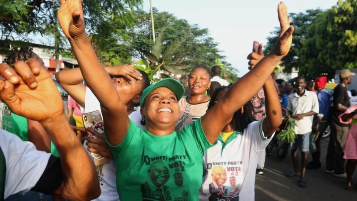 Liberia election: Vehicle rams into celebrating President-elect Boakai supporters