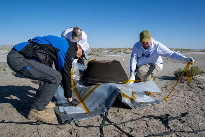 NASA to unveil first newly returned near-Earth asteroid sample