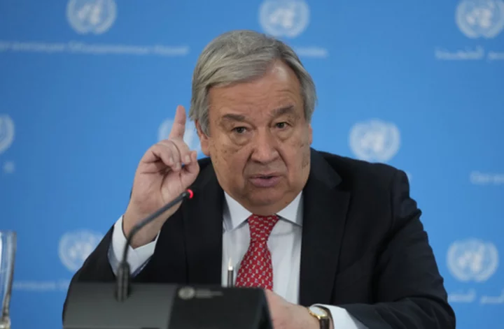 UN chief says the world is in a new era marked by the highest major power competition in decades