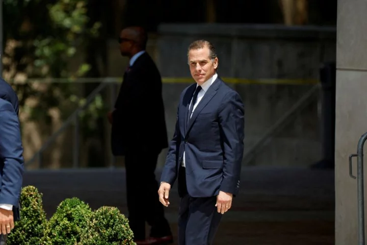 US President Biden's son Hunter sues Giuliani, lawyer over alleged data breach