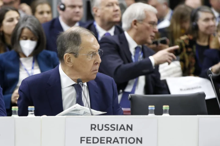 Russia's Lavrov insists goals in Ukraine are unchanged as he faces criticism at security talks