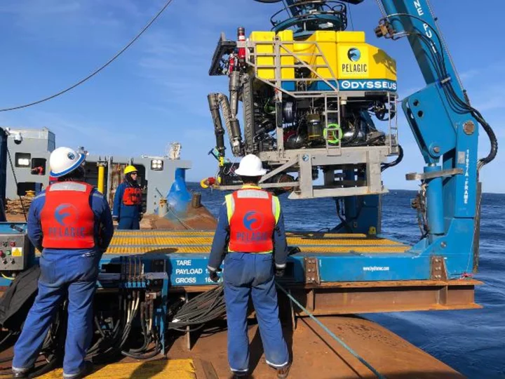 A robot is combing the sea floor for debris from the Titan submersible implosion as a multinational investigation begins