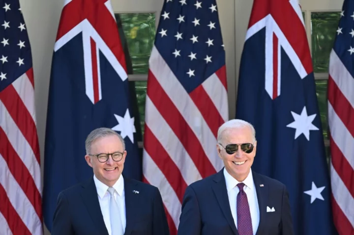 'Anchor to peace': Biden, Australian PM hail ties on state visit