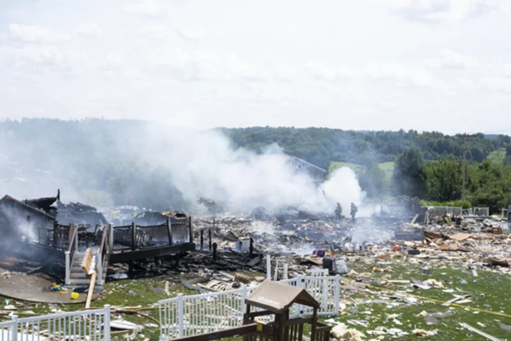 4 people dead and 1 missing after explosion destroys 3 structures in western Pennsylvania