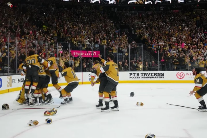 NHL-Vegas hits the jackpot, beat Florida to win Stanley Cup