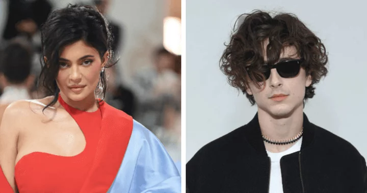 'It's a PR stunt and not working': Source claims Kylie Jenner's and Timothee Chalamet hook-up is 'not serious'