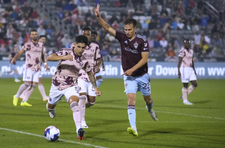 Major League Soccer match between Colorado and Portland postponed by inclement weather