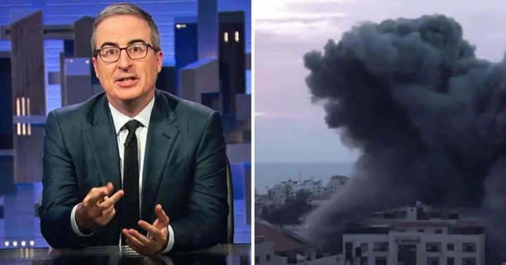 'Last Week Tonight' viewers praise John Oliver for slamming 'blood-thirsty rhetoric' in Israel-Hamas war