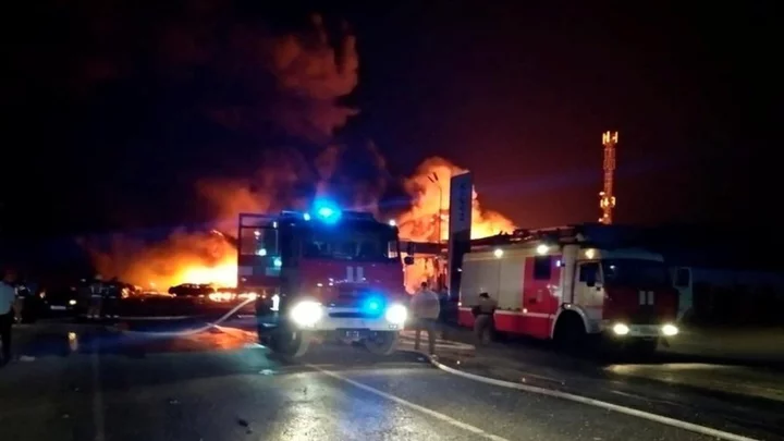 At least 12 die in inferno at petrol station in southern Russia