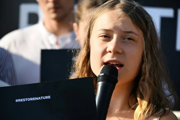 Police remove Greta Thunberg from protest hours after fine