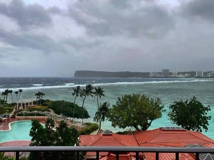 Coastal Guam residents evacuate as approaching Typhoon Mawar threatens deadly storm surge and damaging winds