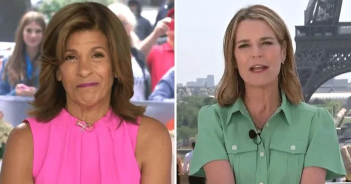 'I'm incredibly jealous': 'Today' host Hoda Kotb admits she envies Savannah Guthrie for her Paris gig