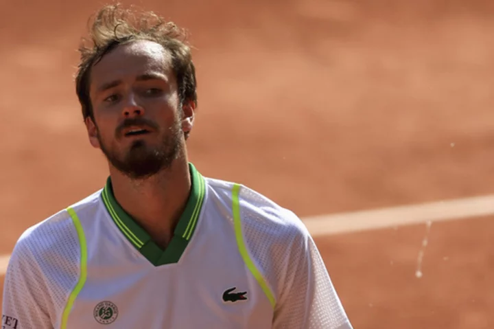 French Open's No. 2 seed, Daniil Medvedev, loses to 172nd-ranked qualifier, Thiago Seyboth Wild