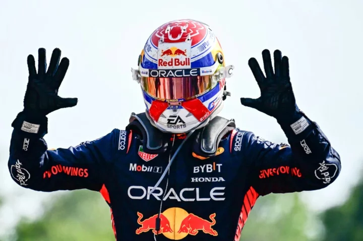 Record-breaking Verstappen makes it a perfect 10 at Monza