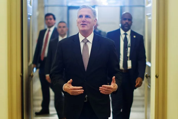 McCarthy says US House Republicans to vote on defense spending bill Thursday