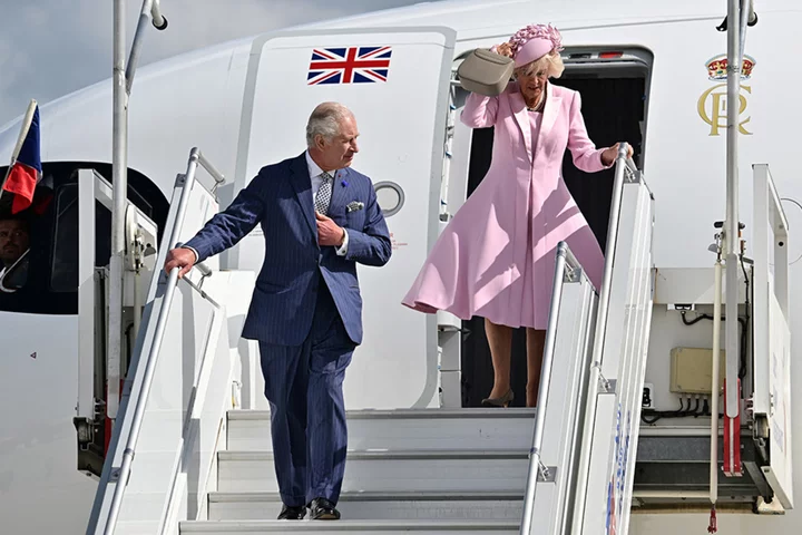 In pictures: King Charles and Queen Camilla on state visit to France