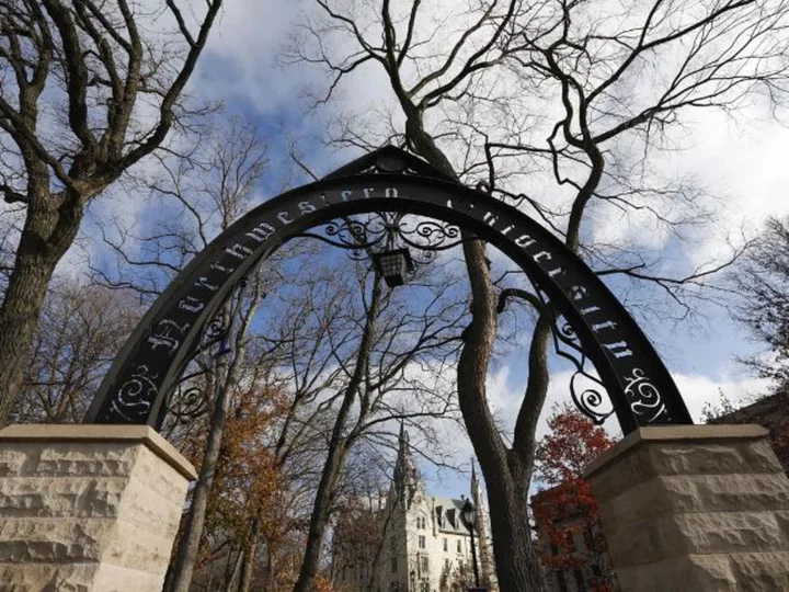 A former Northwestern volleyball player is suing the university over alleged hazing