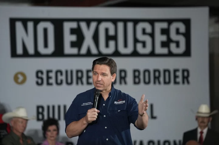 DeSantis unveils an aggressive immigration and border security policy that largely mirrors Trump's